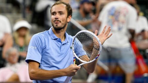 Daniil Medvedev in Indian Wells