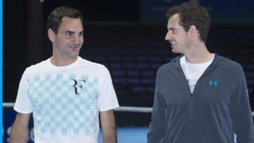 Roger Federer and Andy Murray