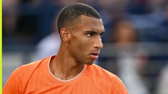 Felix Auger-Aliassime in Dubai