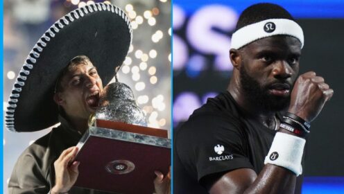 Flavio Cobolli and Frances Tiafoe in Acapulco