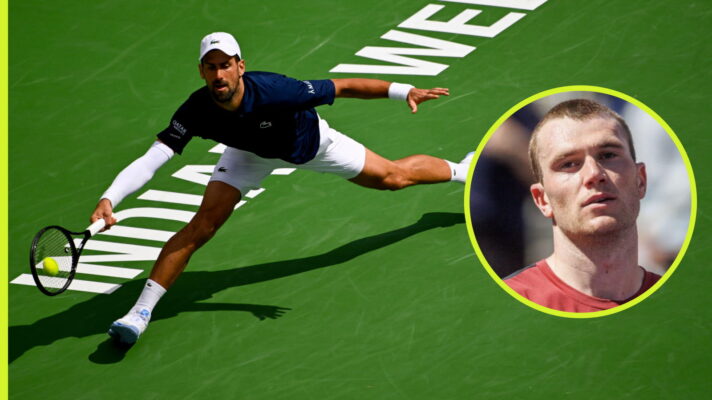 Novak Djokovic and Jack Draper
