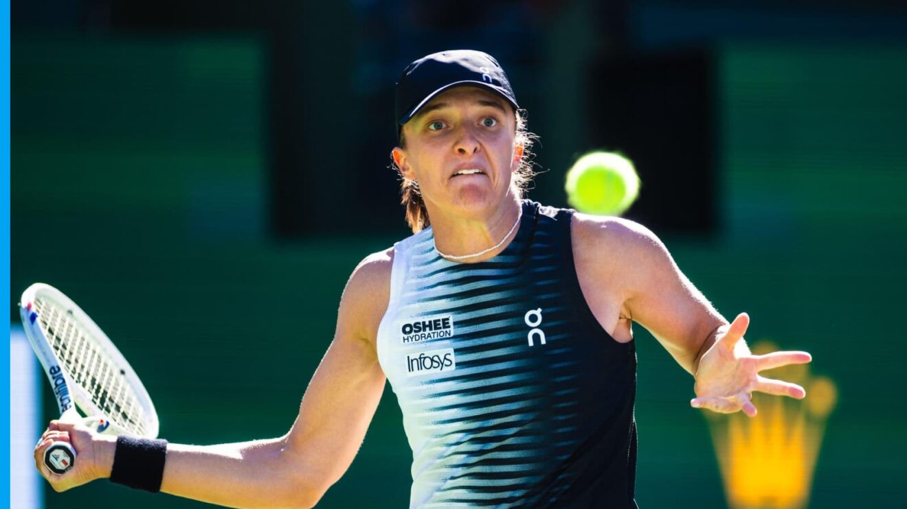 Iga Swiatek forehand