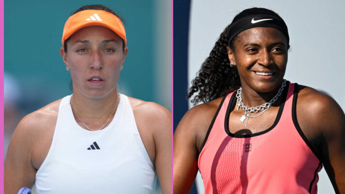 Pictured: Jessica Pegula and Hailey Baptiste