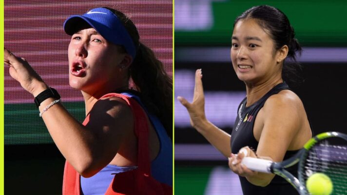 Mirra Andreeva and Alex Eala