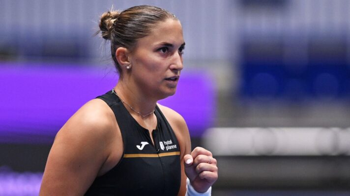 Pictured: WTA Tour player Panna Udvardy.