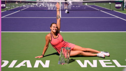 Aryna Sabalenka wins Indian Wells title