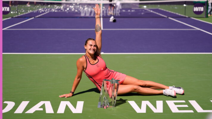 Aryna Sabalenka wins Indian Wells title