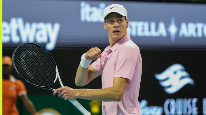 Jannik Sinner at the Miami Open