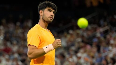 Carlos Alcaraz at Indian Wells