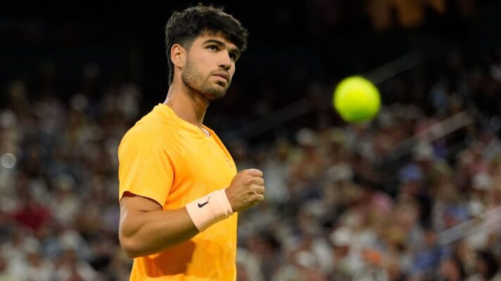 Carlos Alcaraz at Indian Wells