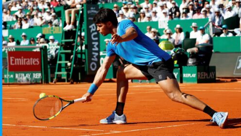 Carlos Alcaraz at the Monte Carlo Masters