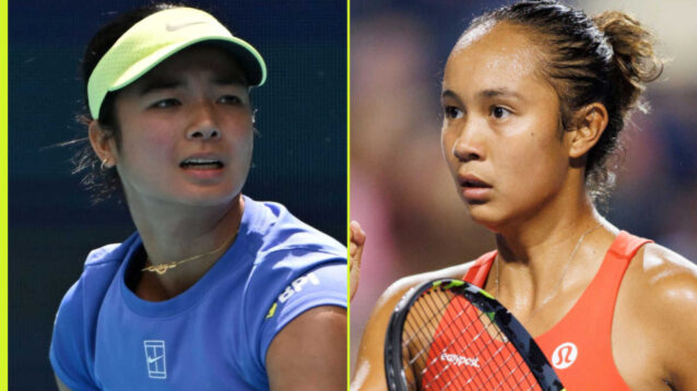 Pictured: Alex Eala and Leylah Fernandez