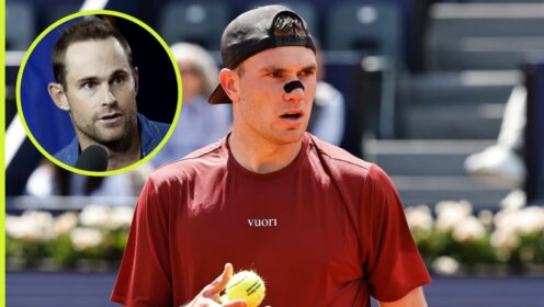 Jack Draper and Andy Roddick