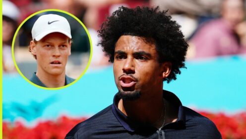 Arthur Fils and Jannik Sinner