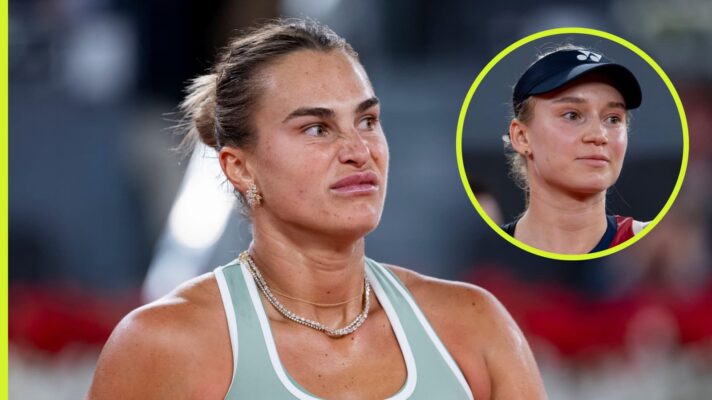 Aryna Sabalenka and Elena Rybakina in Madrid