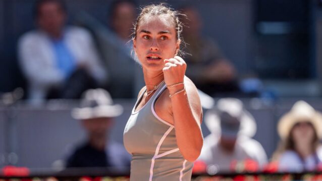 Aryna Sabalenka at the 2026 Madrid Open