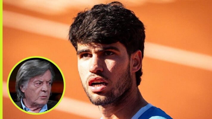 Carlos Alcaraz and Adriano Panatta