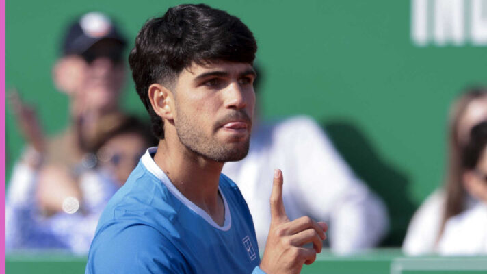 Carlos Alcaraz at the Barcelona Open 2026