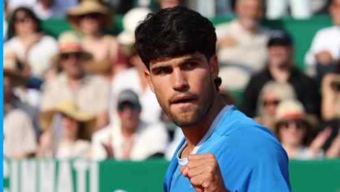 Carlos Alcaraz in Monte Carlo