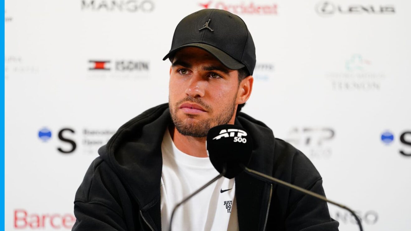 Carlos Alcaraz in Barcelona