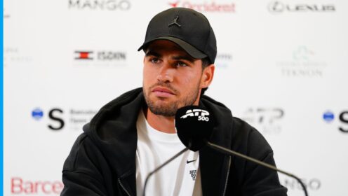 Carlos Alcaraz in Barcelona