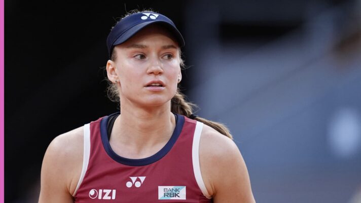 Elena Rybakina at the 2026 Madrid Open