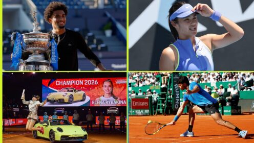 Fils, Raducanu, Rybakina and Alcaraz