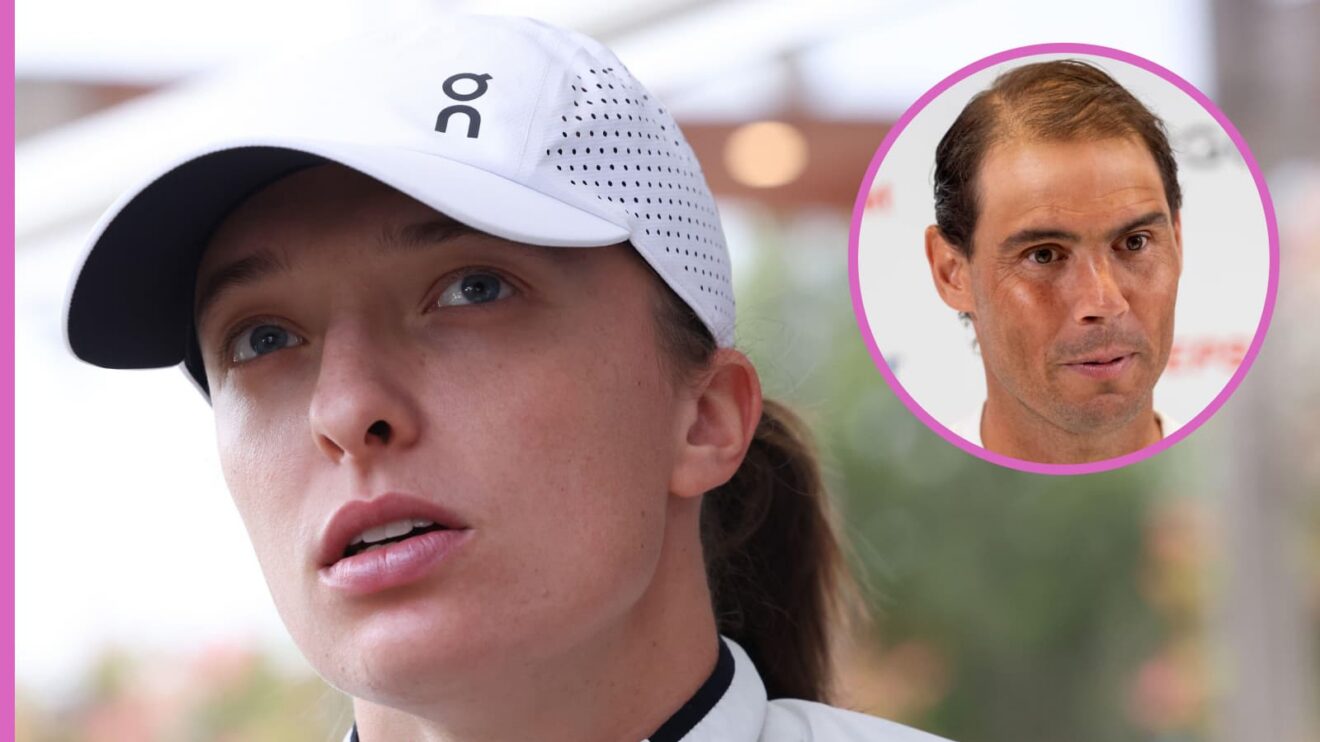 Iga Swiatek and Rafael Nadal