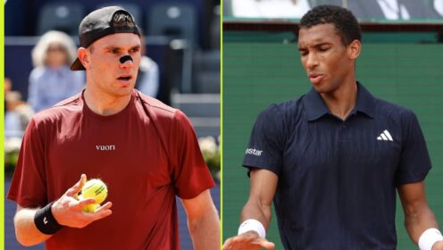 Jack Draper and Felix Auger-Aliassime