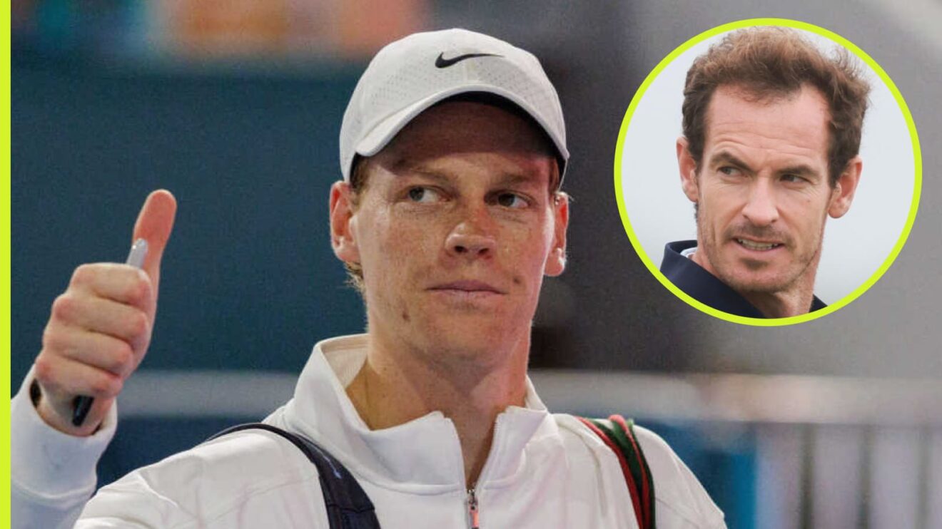 Jannik Sinner and Andy Murray