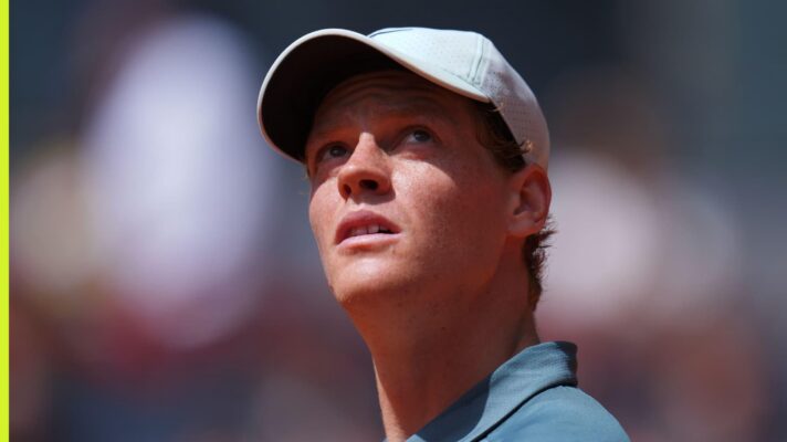 Jannik Sinner at the Madrid Open
