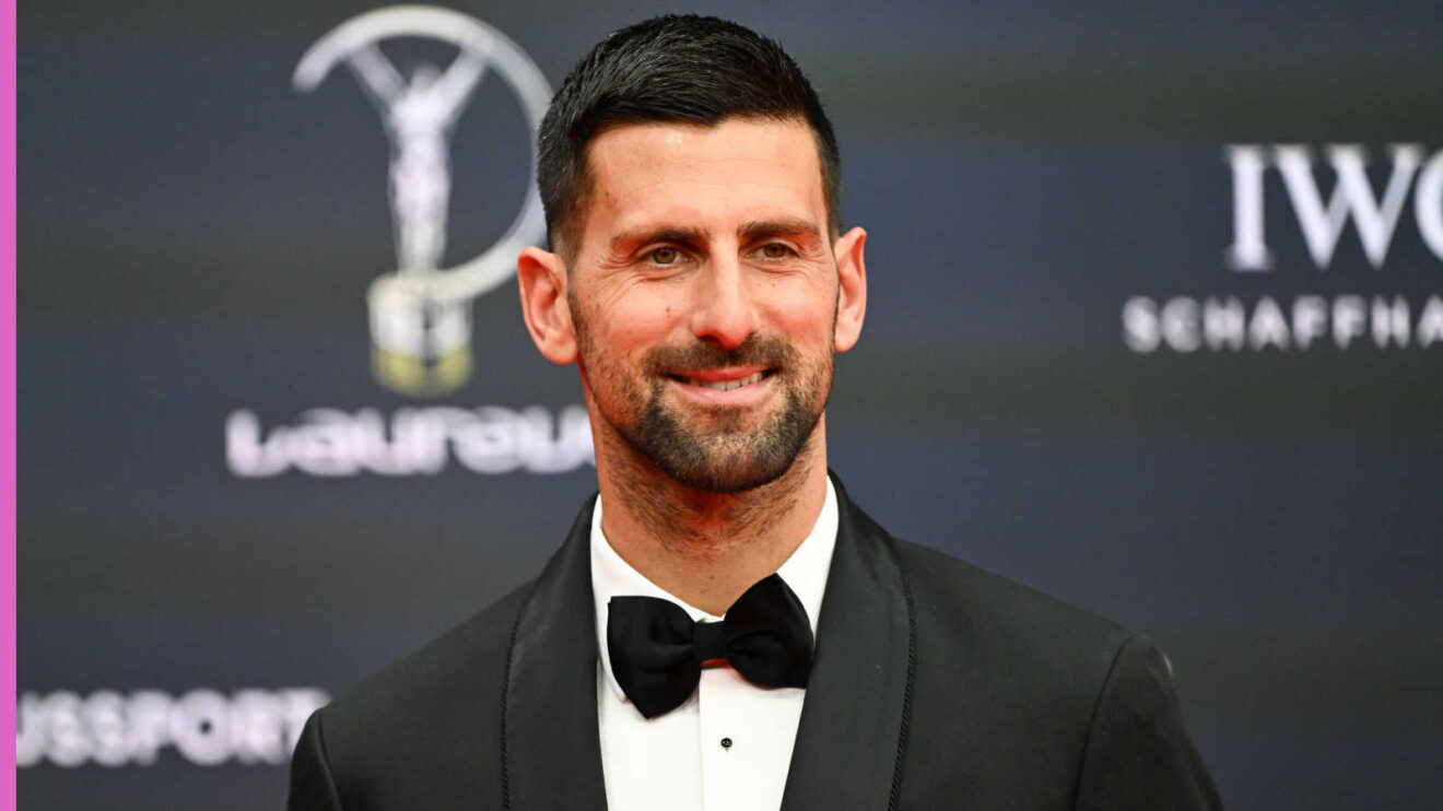 Pictured: Novak Djokovic at Laureus World Sports Awards