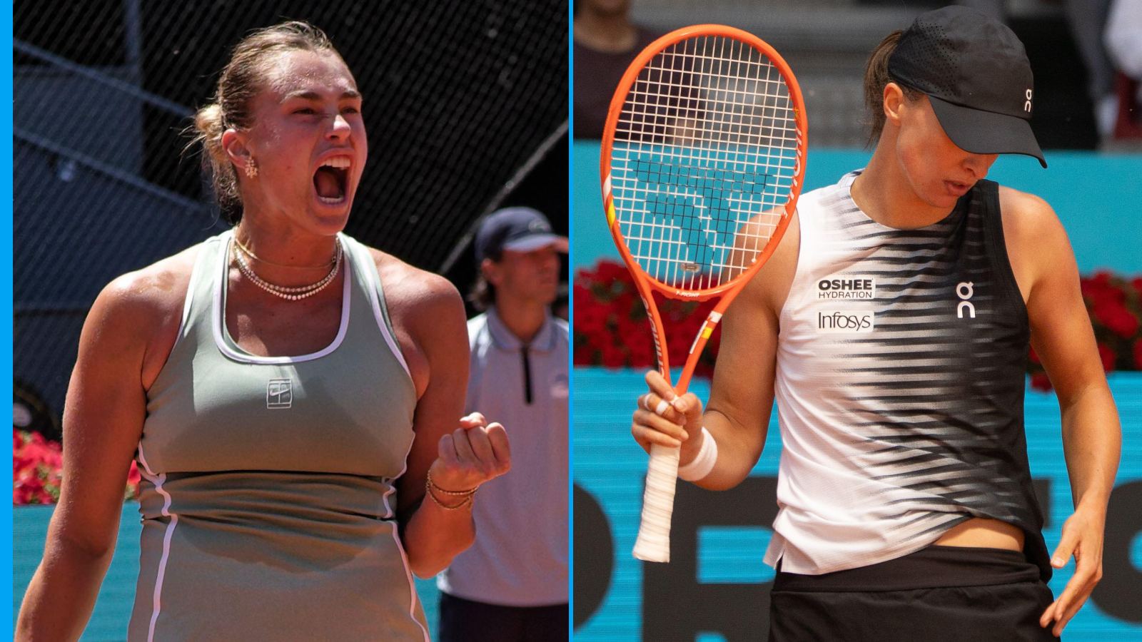 Sabalenka continues Madrid Open pursuit as Swiatek speaks on retirement – tennis news round-up