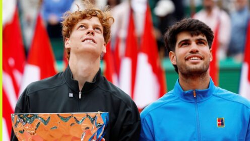 Jannik Sinner and Carlos Alcaraz