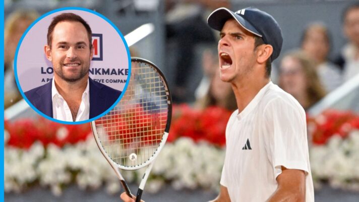 Andy Roddick and Rafael Jodar