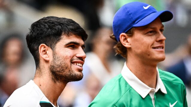 Carlos Alcaraz and Jannik Sinner