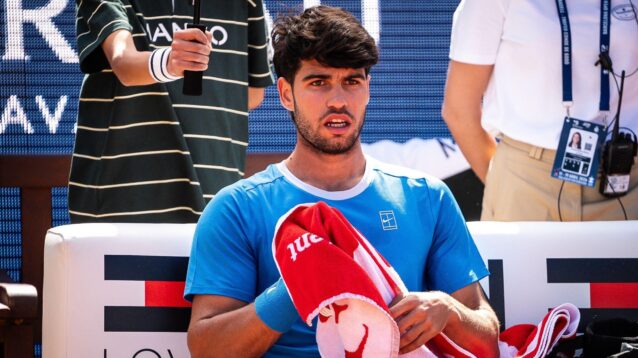 Carlos Alcaraz in Barcelona