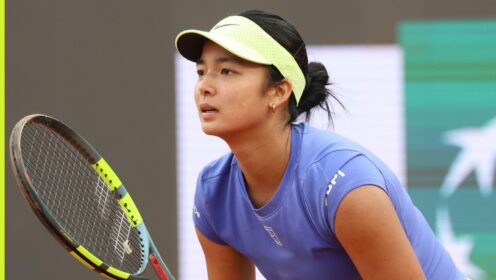 Alex Eala in Rome