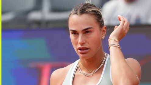 Aryna Sabalenka in Rome