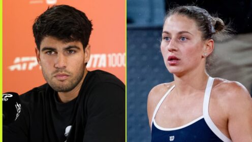 Carlos Alcaraz and Marta Kostyuk