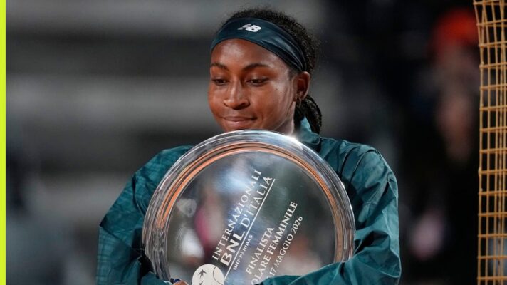 Coco Gauff in Rome