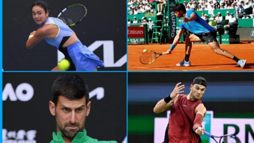 Eala, Alcaraz, Djokovic and Draper