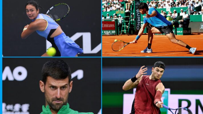 Eala, Alcaraz, Djokovic and Draper