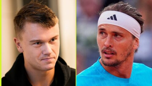 Holger Rune and Alexander Zverev