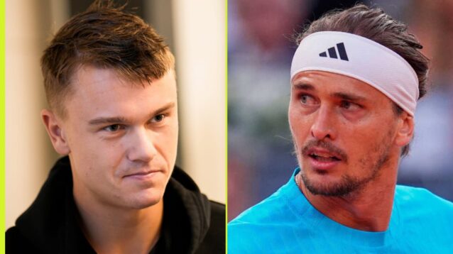 Holger Rune and Alexander Zverev