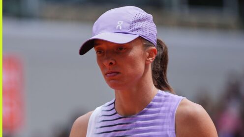 Iga Swiatek at the French Open