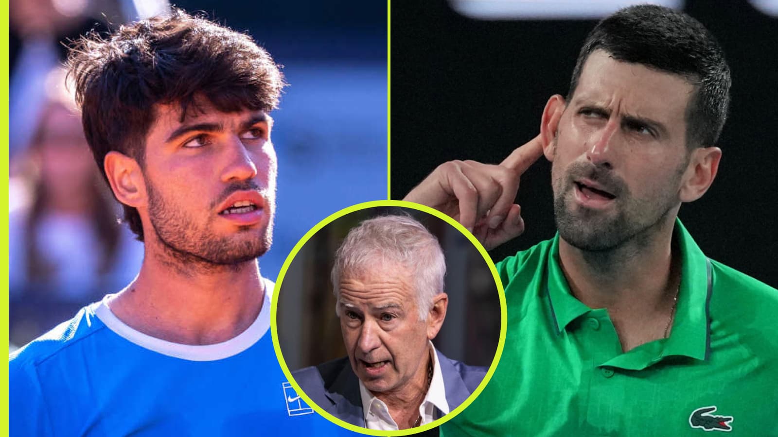John McEnroe gives honest opinion on Carlos Alcaraz’s injury & Novak Djokovic’s French Open hopes