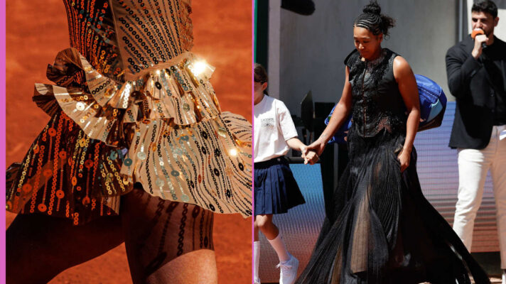 Pictured: Naomi Osaka French Open attire