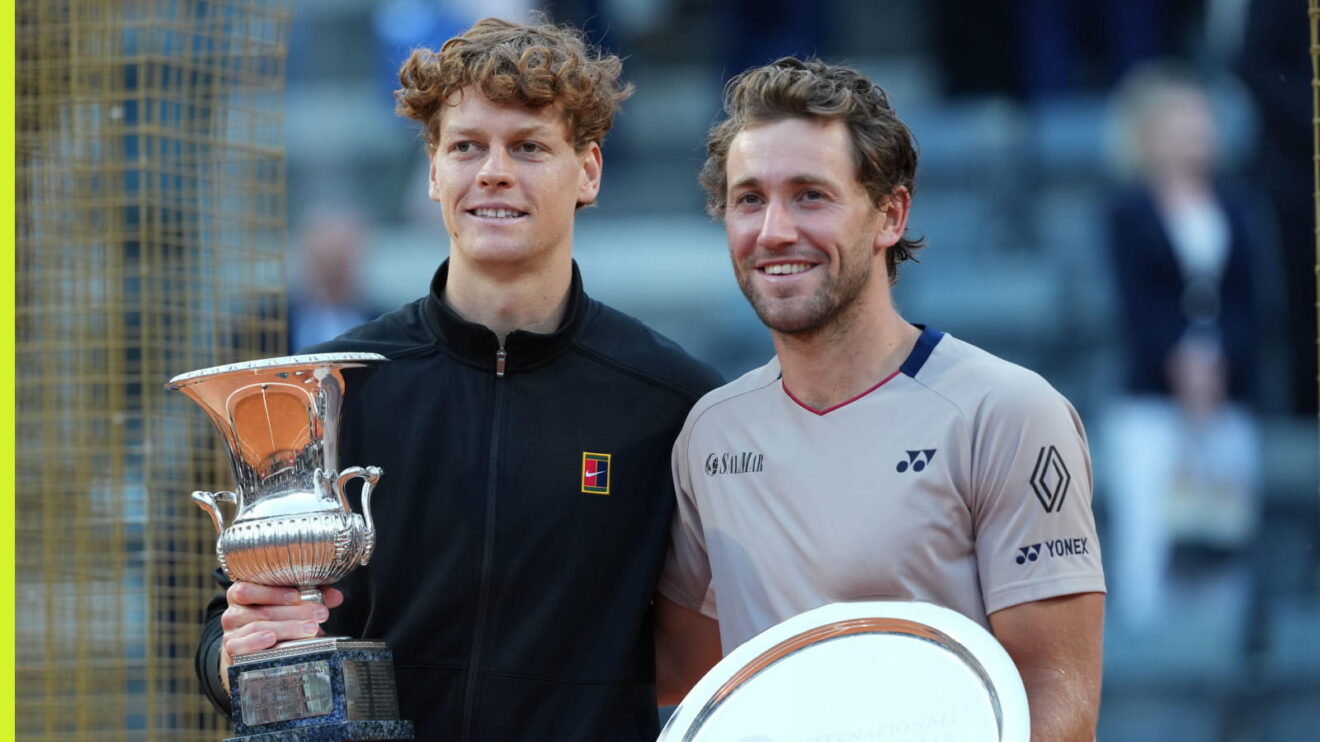 Jannik Sinner and Casper Ruud