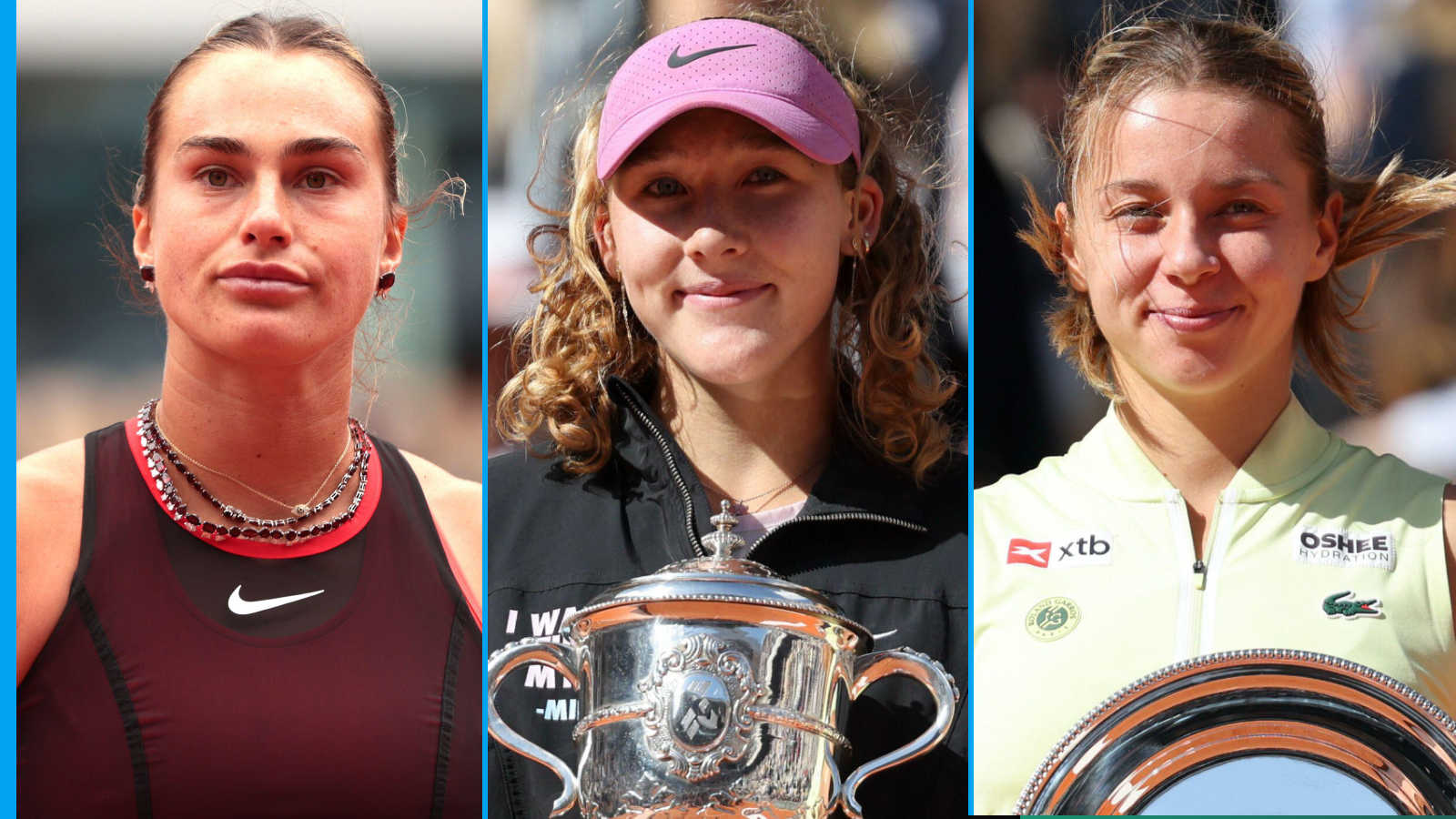 WTA Rankings: Rybakina’s No 1 dream alive, Andreeva +2, Chwalinska’s surge, Eala +4, Raducanu -3